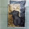 Nude 2002, fused, slummped and cast Bullseye glass.