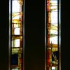 Stained and leaded glass windows at St Lukes Anglican Church, Gulgong NSW